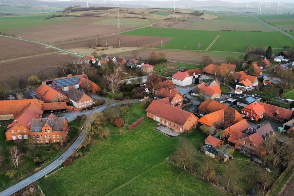 Idyllische Ferienwohnung Auf Altem Bauernhof Mit Wallbox Emmerthal Εξωτερικό φωτογραφία